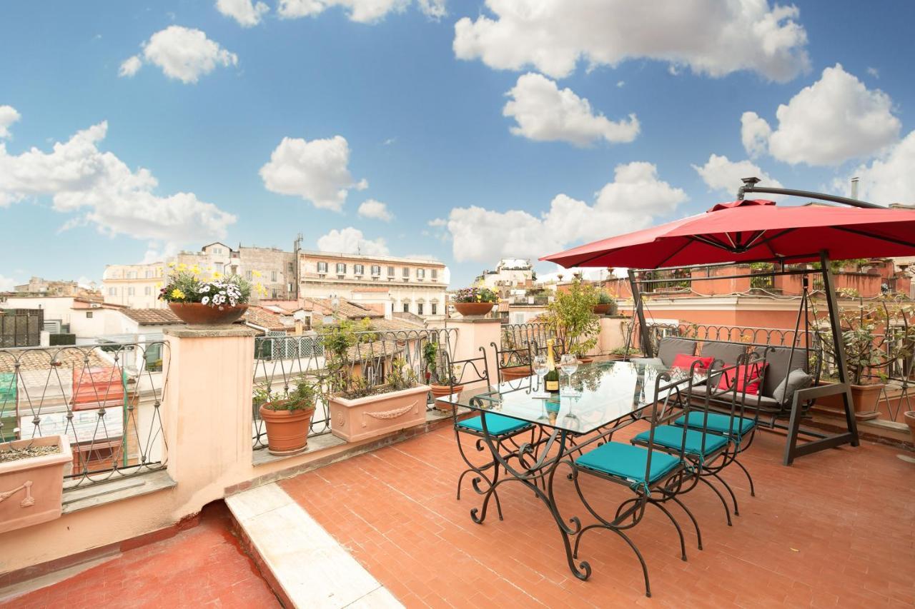 Rooftop Campo Dei Fiori Apartment Rom